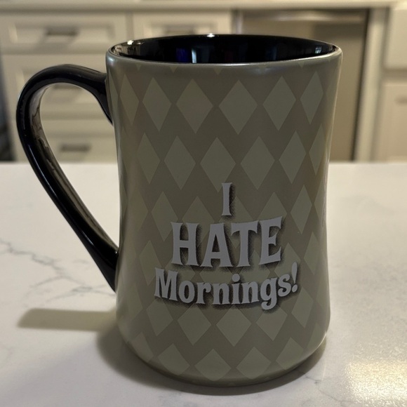 Disney Grumpy Mug in Gray, Red, White, Black - Picture 3 of 6